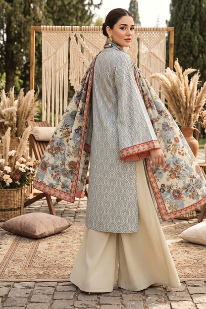 Zesh Digital Printed Viscose 3PC