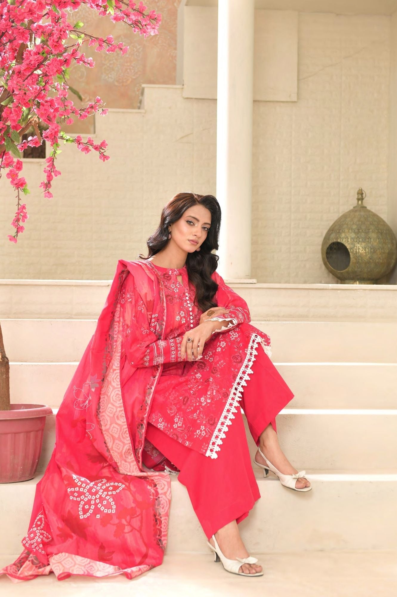 Reemse Digital Printed Lawn 3PC