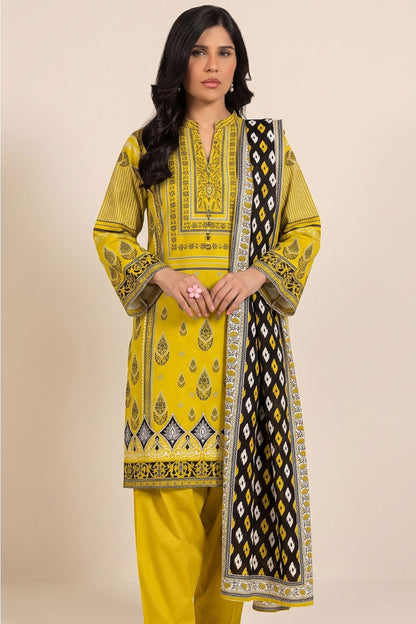 Alkaram Digital Printed Khaddar 3PC