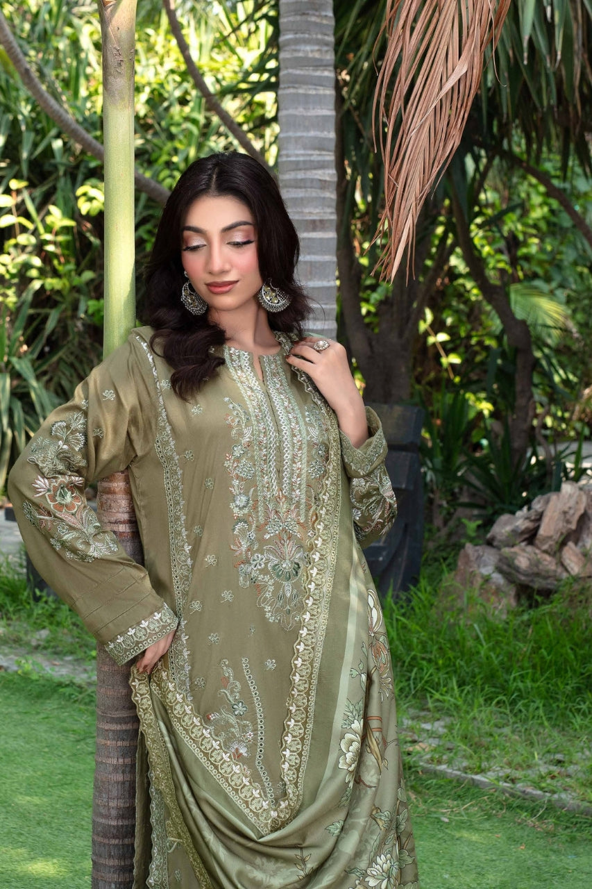 Falak By Feroza Luxury Embroidered Staple 3PC