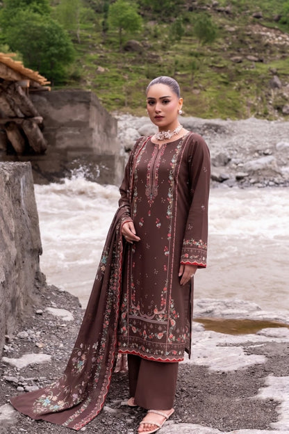 Mirha By Shanaya Digital Printed Marina Leather 3PC