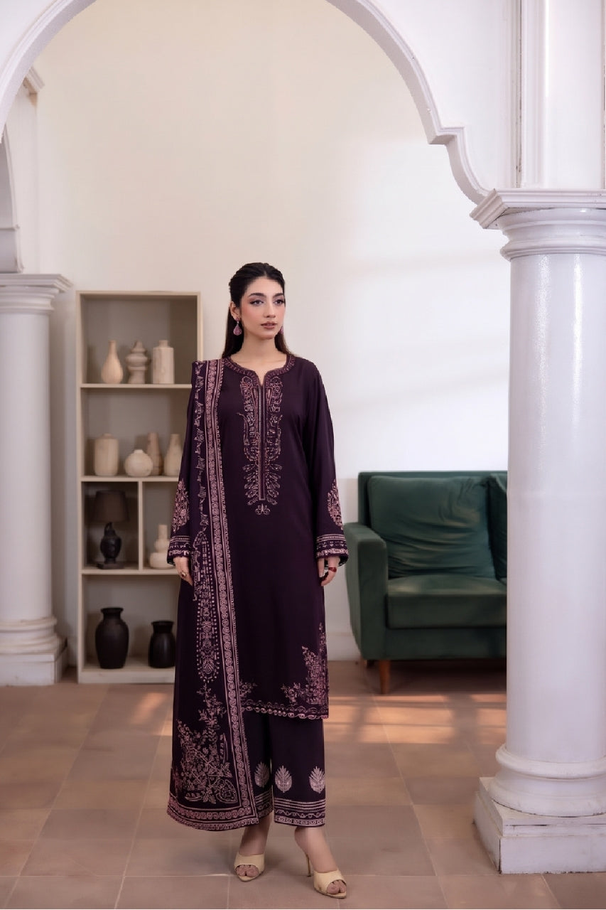 Maira By Shanaya Digital Printed Cambric Cotton 3PC