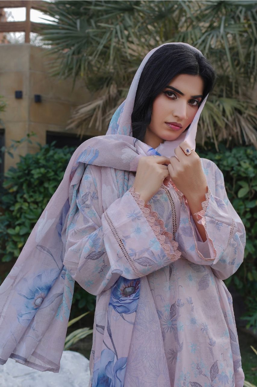 Madham By Lala Digital Printed Lawn 3PC