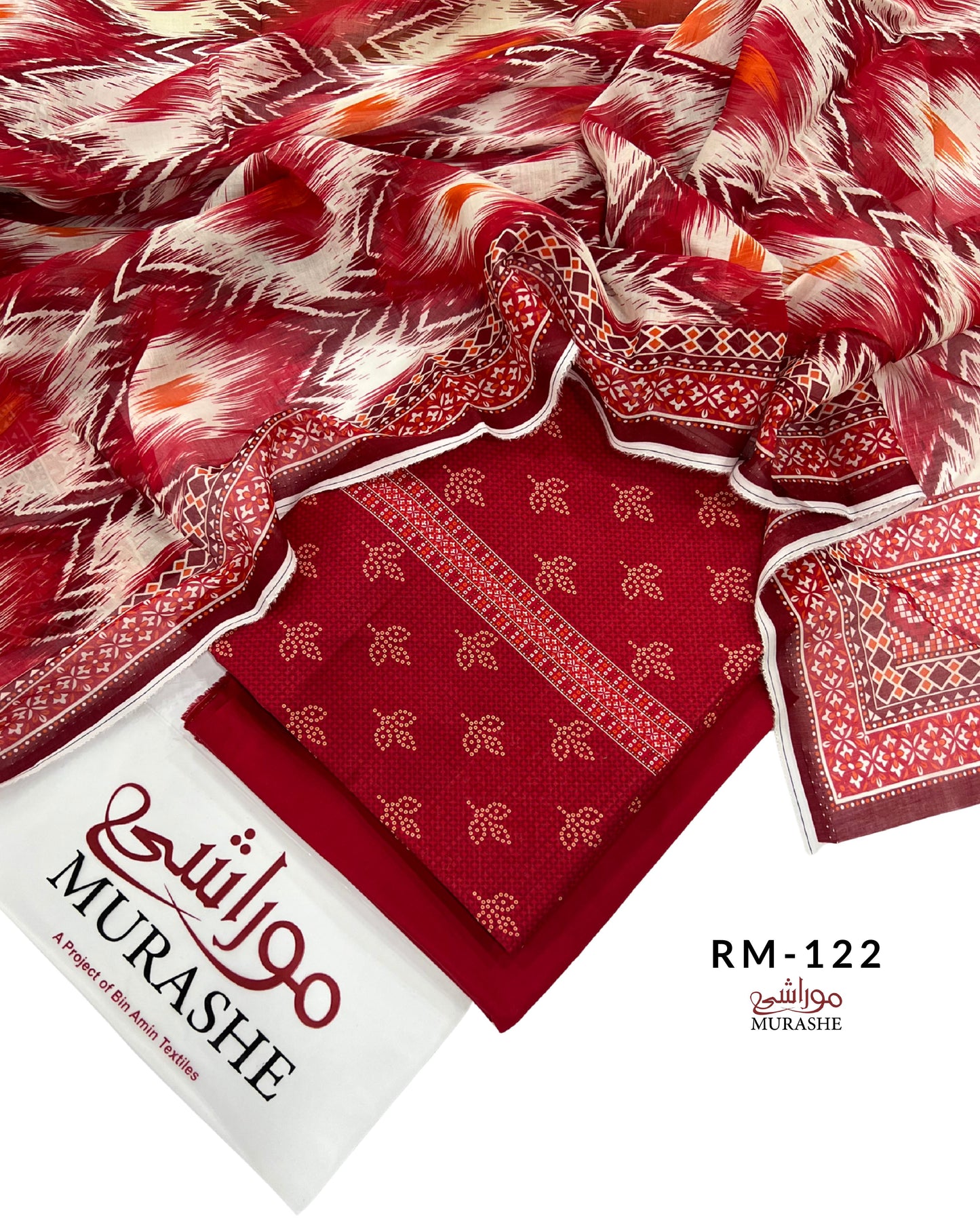 Rijja By Murashe Digital Printed Lawn 3PC