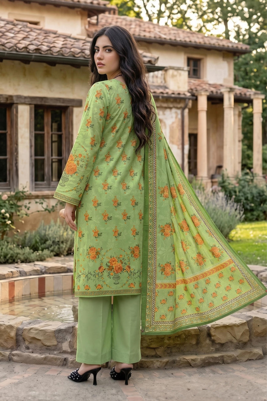 Mashaim Digital Printed Linen 3PC