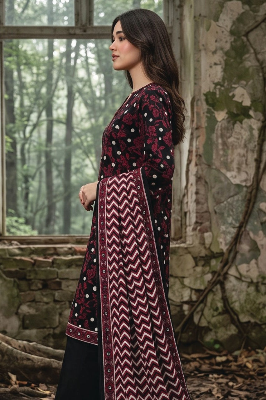 Zesh Digital Printed Khaddar 3PC