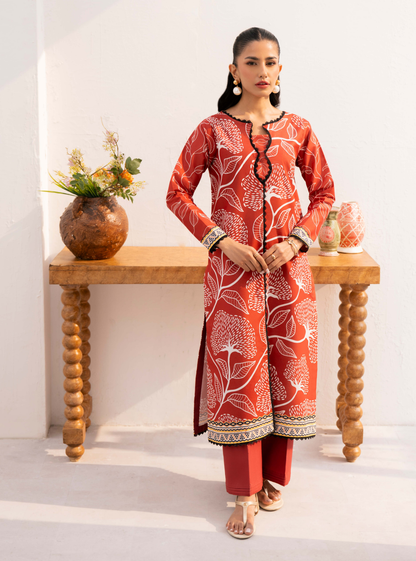 Dune & Bloom By Naqsh Digital Printed Lawn 2PC