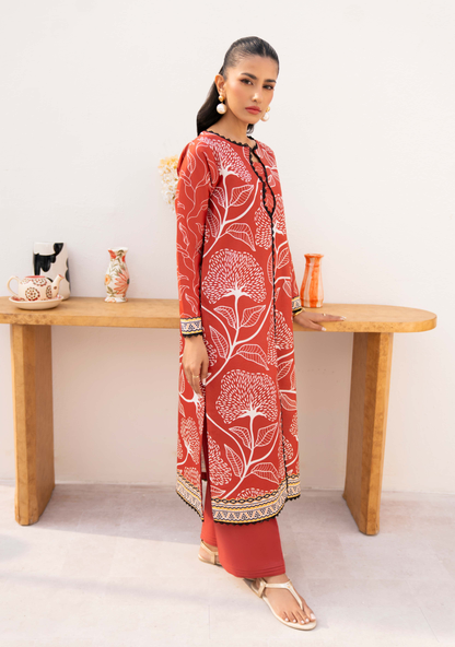 Dune & Bloom By Naqsh Digital Printed Lawn 2PC