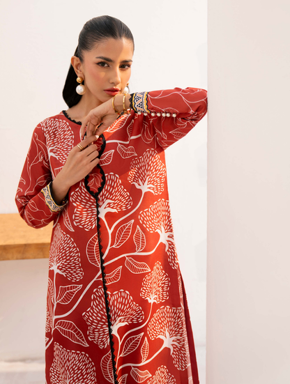 Dune & Bloom By Naqsh Digital Printed Lawn 2PC