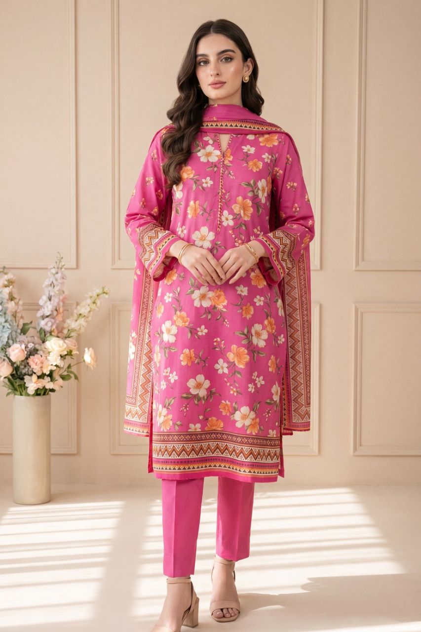 Rang Preet Digital Printed Lawn 3PC