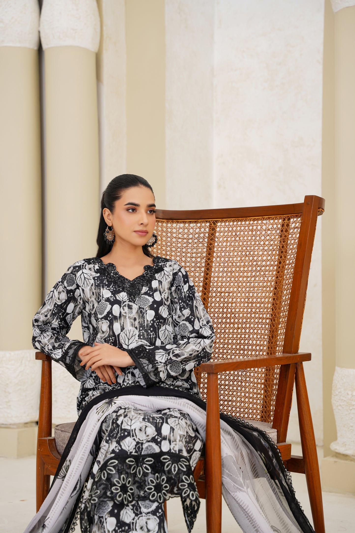 Jashn-e-Baharan By Anaya Noor Emb & Digital Printed Lawn 3PC
