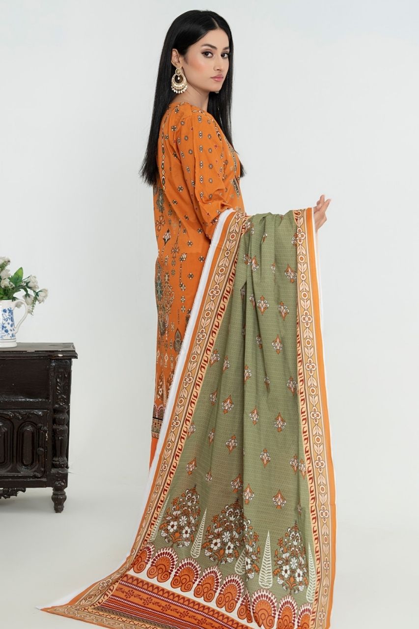 Junoon By Marooj Digital Printed Lawn 3PC