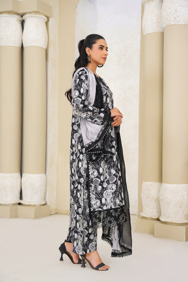 Jashn-e-Baharan By Anaya Noor Emb & Digital Printed Lawn 3PC