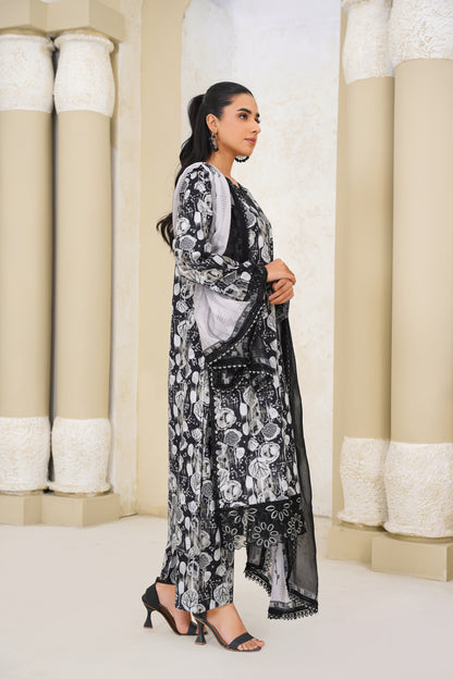 Jashn-e-Baharan By Anaya Noor Emb & Digital Printed Lawn 3PC