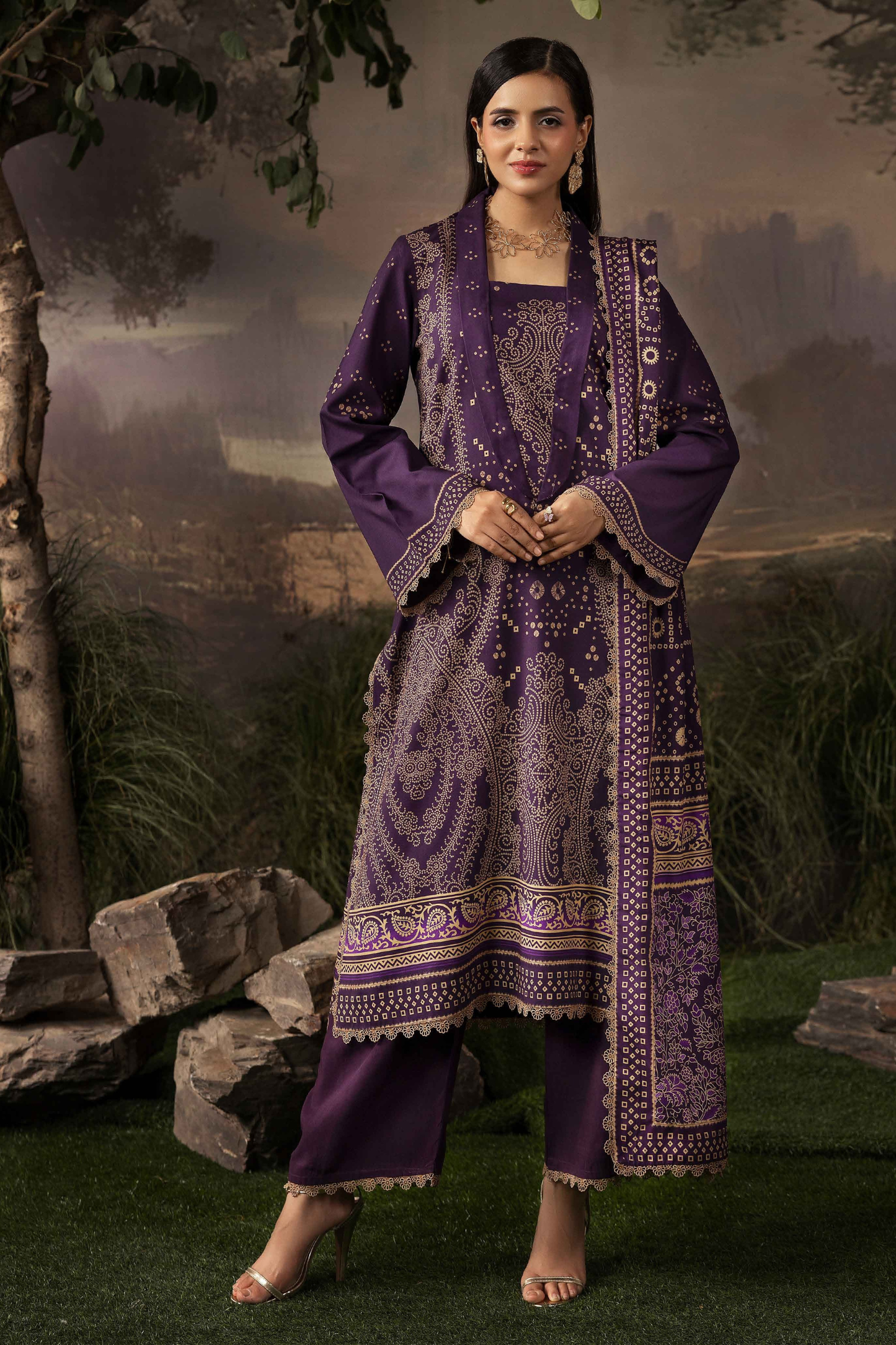 Raiha Luxury Linen 3PC
