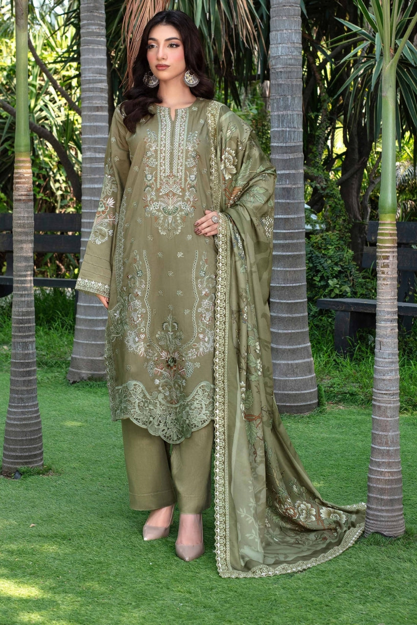 Falak By Feroza Luxury Embroidered Staple 3PC