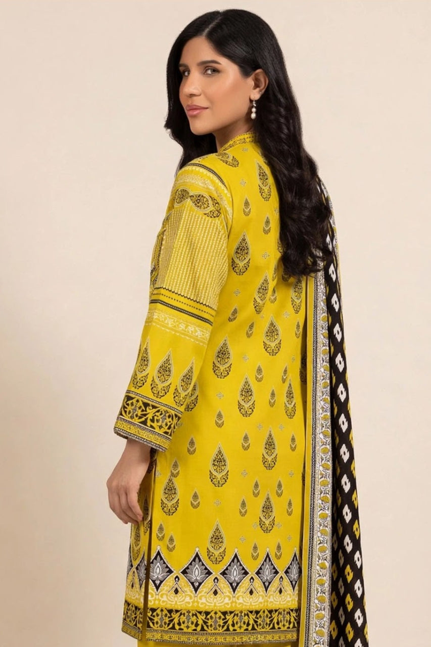 Alkaram Digital Printed Khaddar 3PC