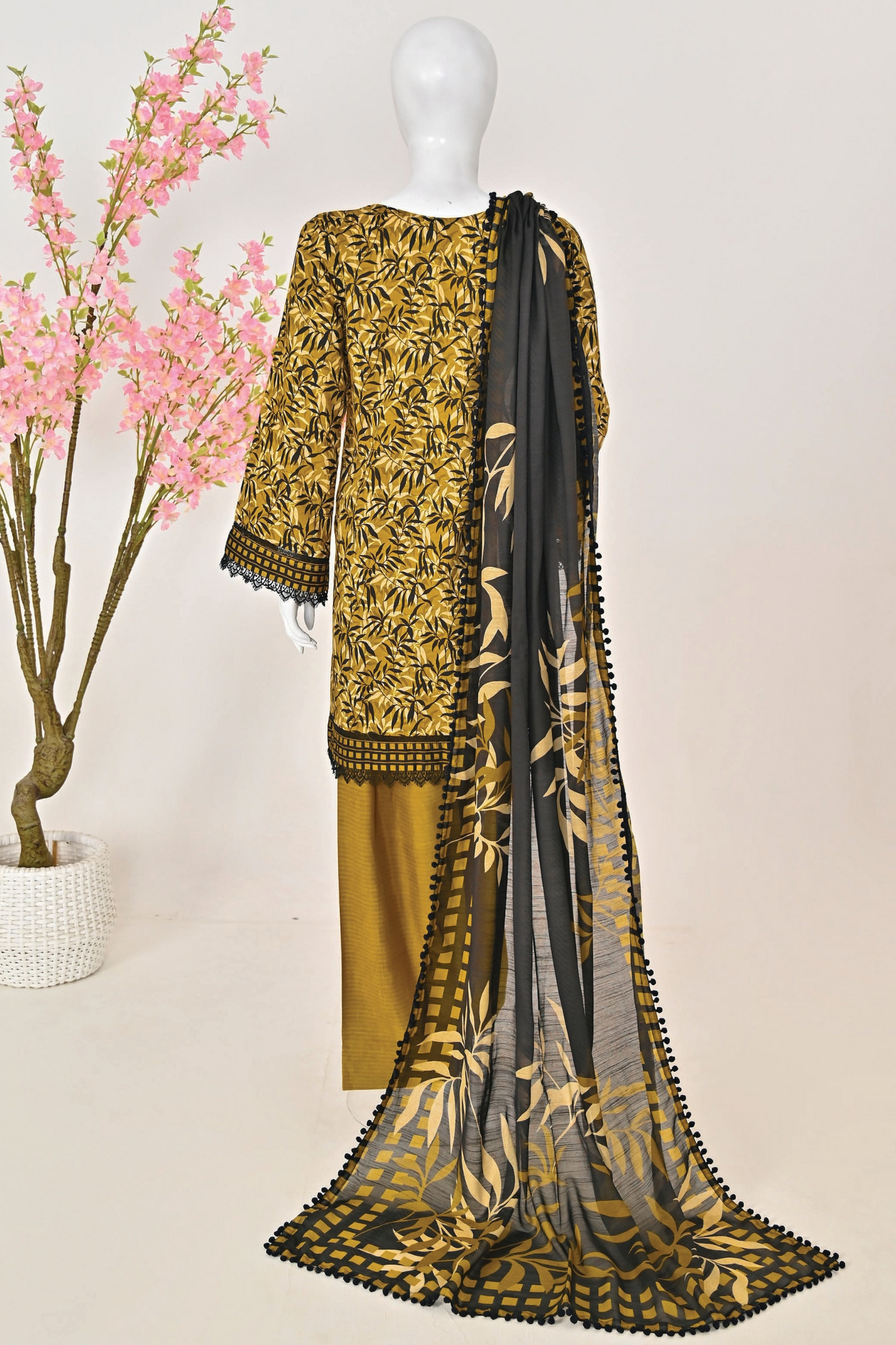 Murashe Printed Viscose 3PC