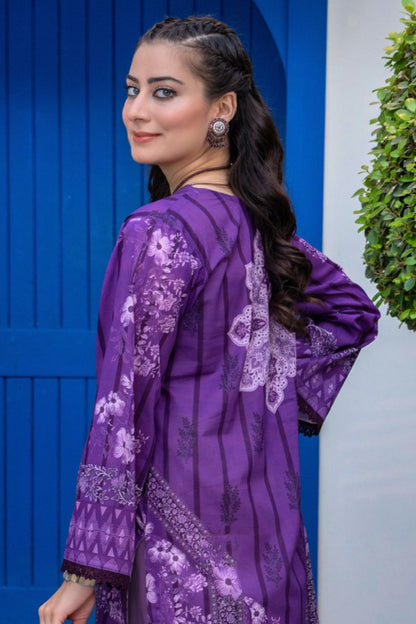 Rahat By Janan Digital Printed Lawn 3PC