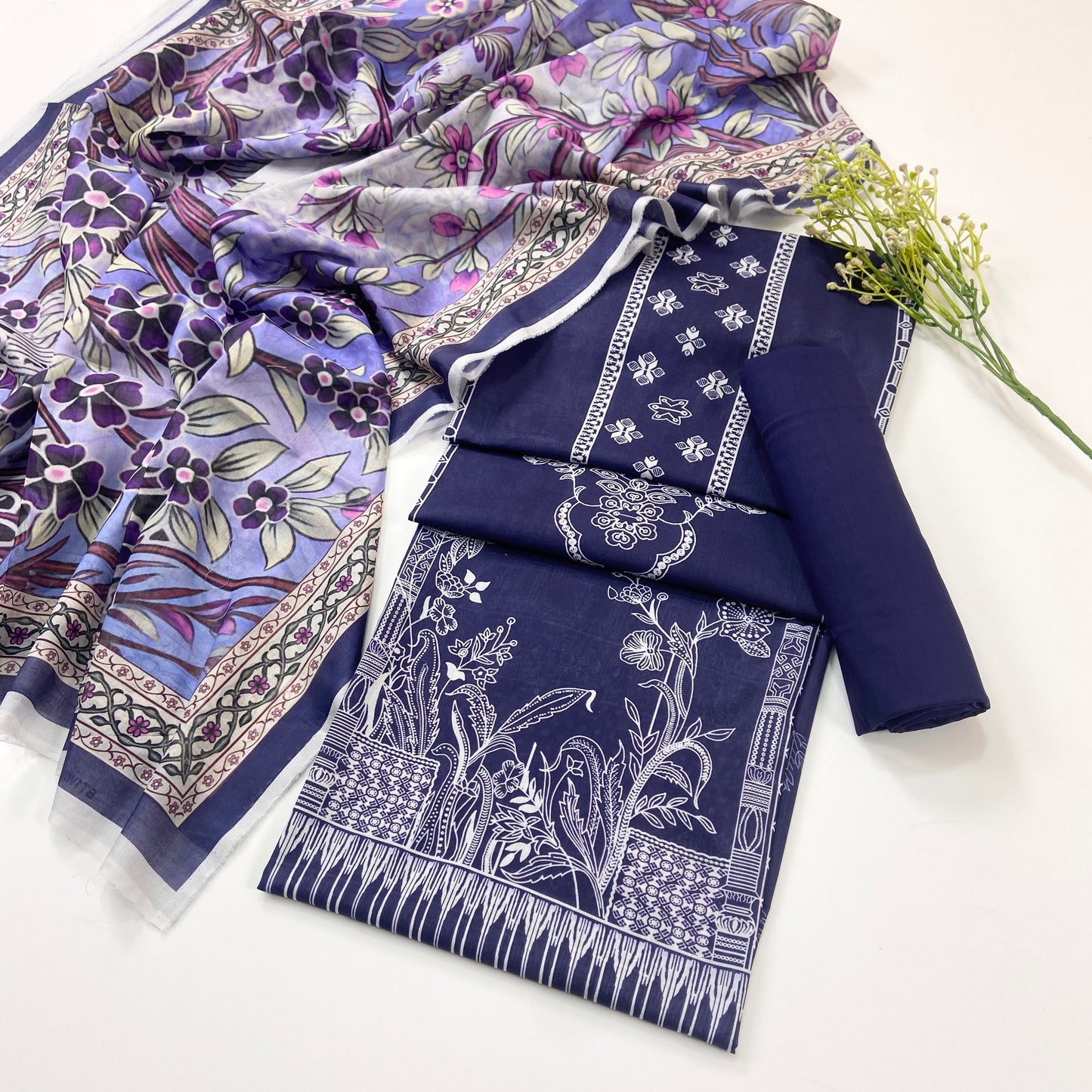 Beechtree Summer Digital Printed Lawn 3PC