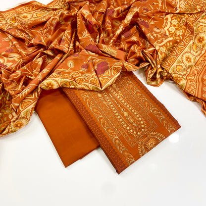 Mausummery Digital Printed Linen 3PC
