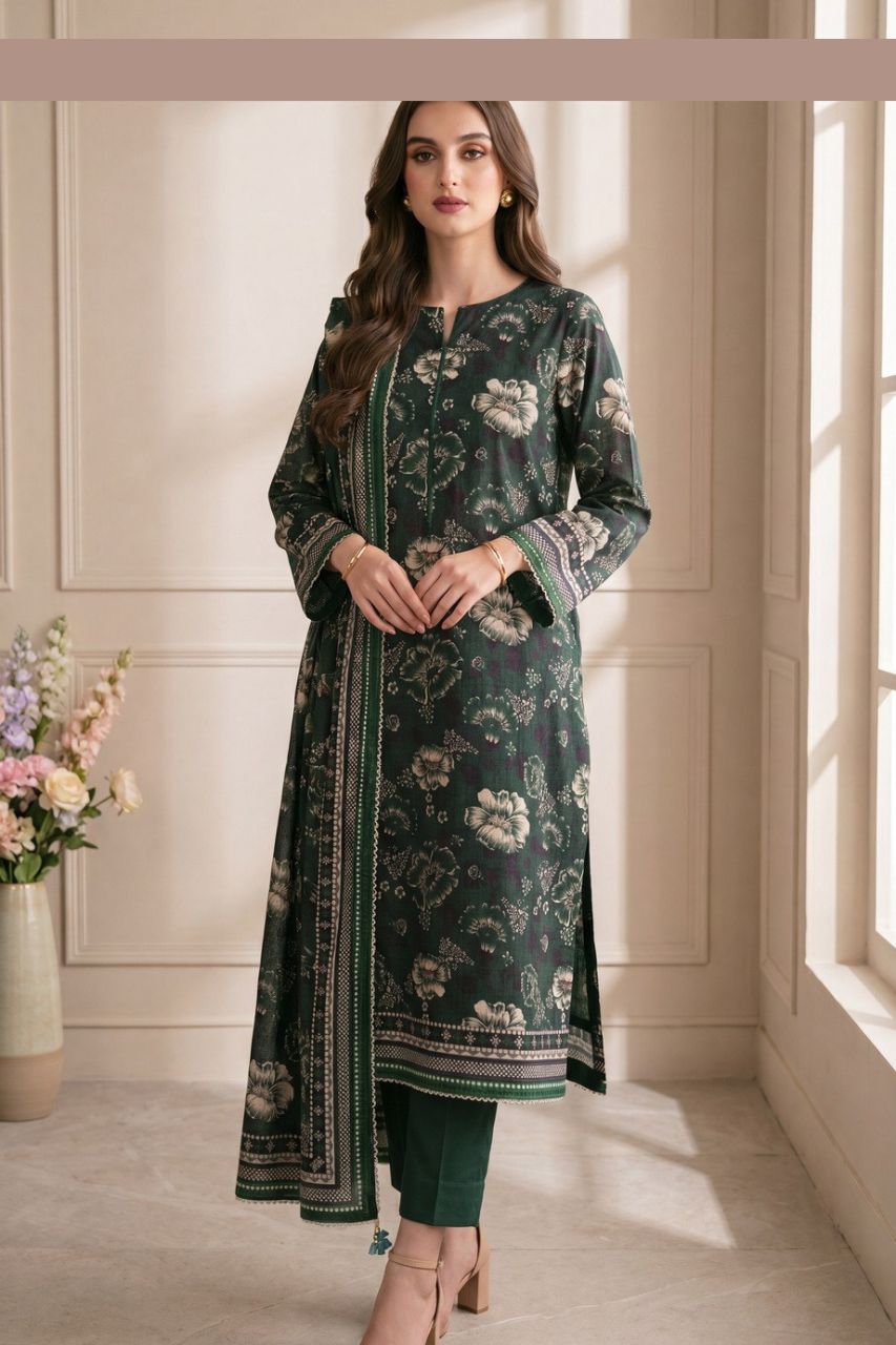 Rang Preet Digital Printed Lawn 3PC