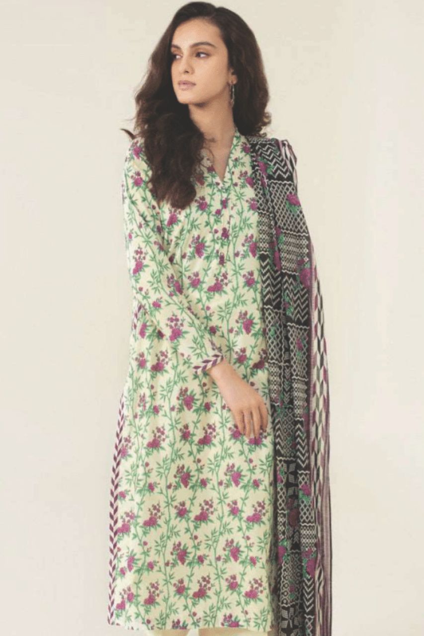 Sapphire 3-Piece Printed Lawn Unstitched Summer Collection 2024