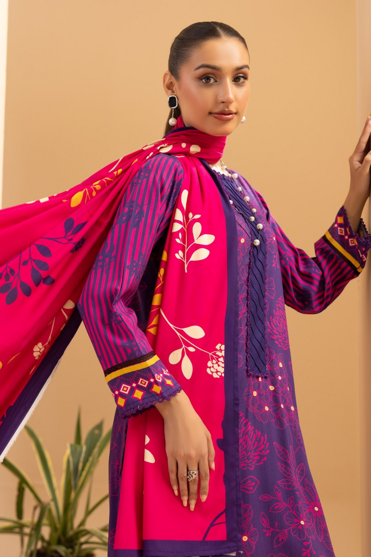 Motifz Premium Printed Linen 3PC