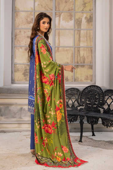 Raiha Luxury Printed Linen 3PC