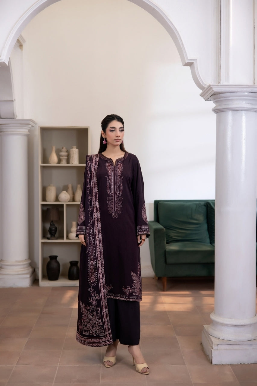 Maira By Shanaya Digital Printed Cambric Cotton 3PC