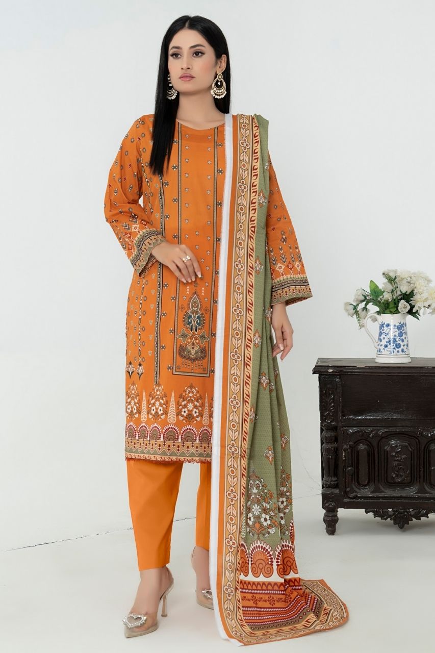 Junoon By Marooj Digital Printed Lawn 3PC