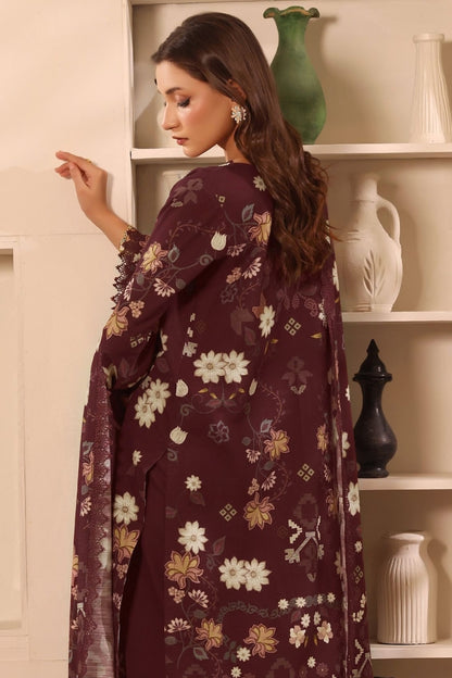 Winter Muse By Zarineh Digital Printed & Emb Khaddar 3PC