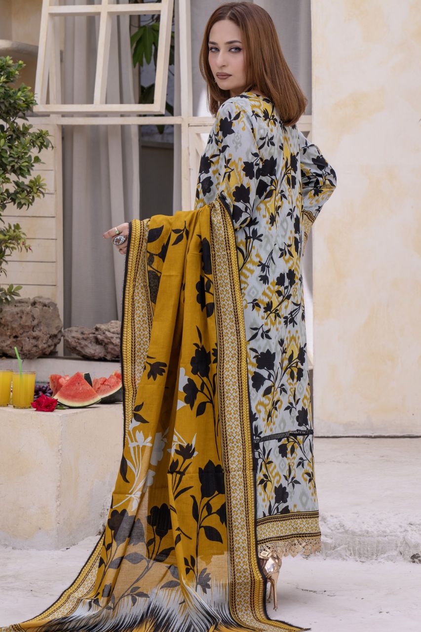 Janan Premium Printed Lawn 3PC