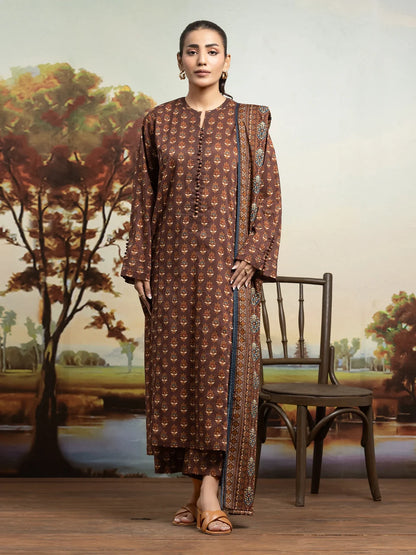 Edenrobe Digital Printed Lawn 3PC