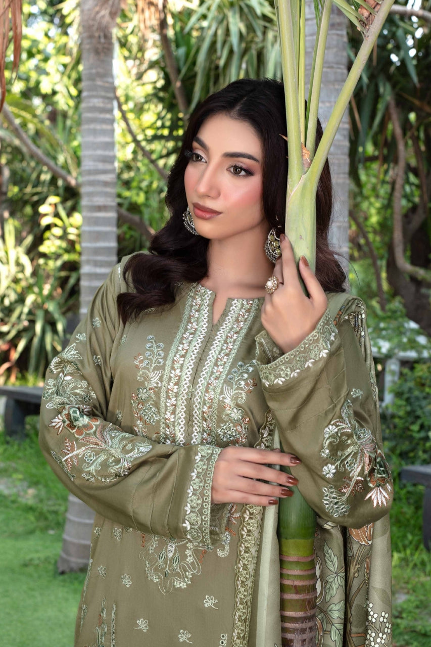 Falak By Feroza Luxury Embroidered Staple 3PC