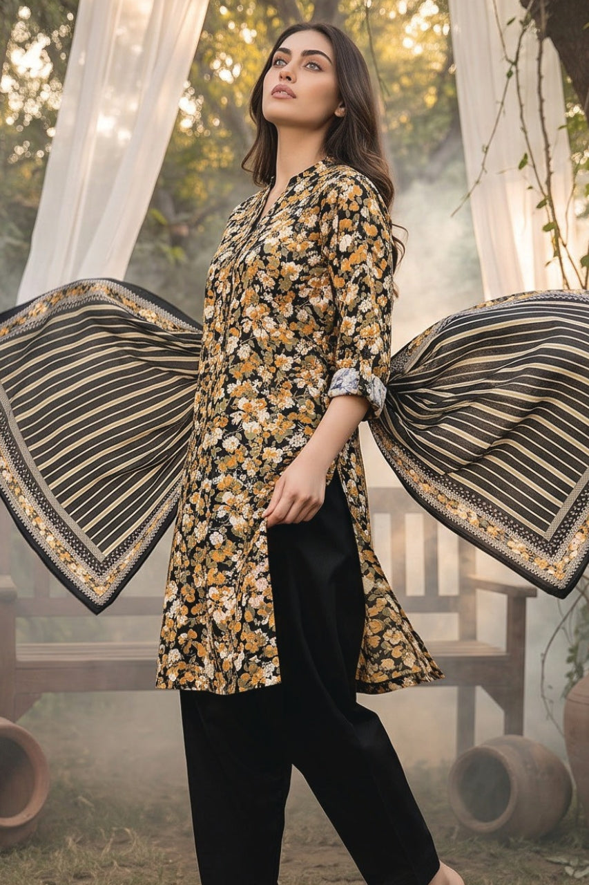 Salina By Regalia Digital Printed Khaddar 3PC