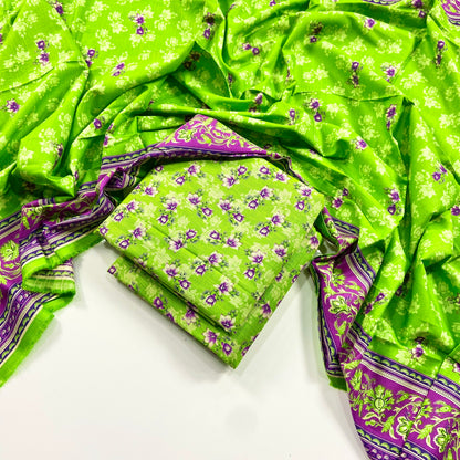 Kayseria All Over Digital Printed Khaddar 3PC