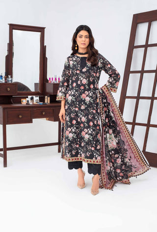 Mahi Digital Printed Lawn 3-PC