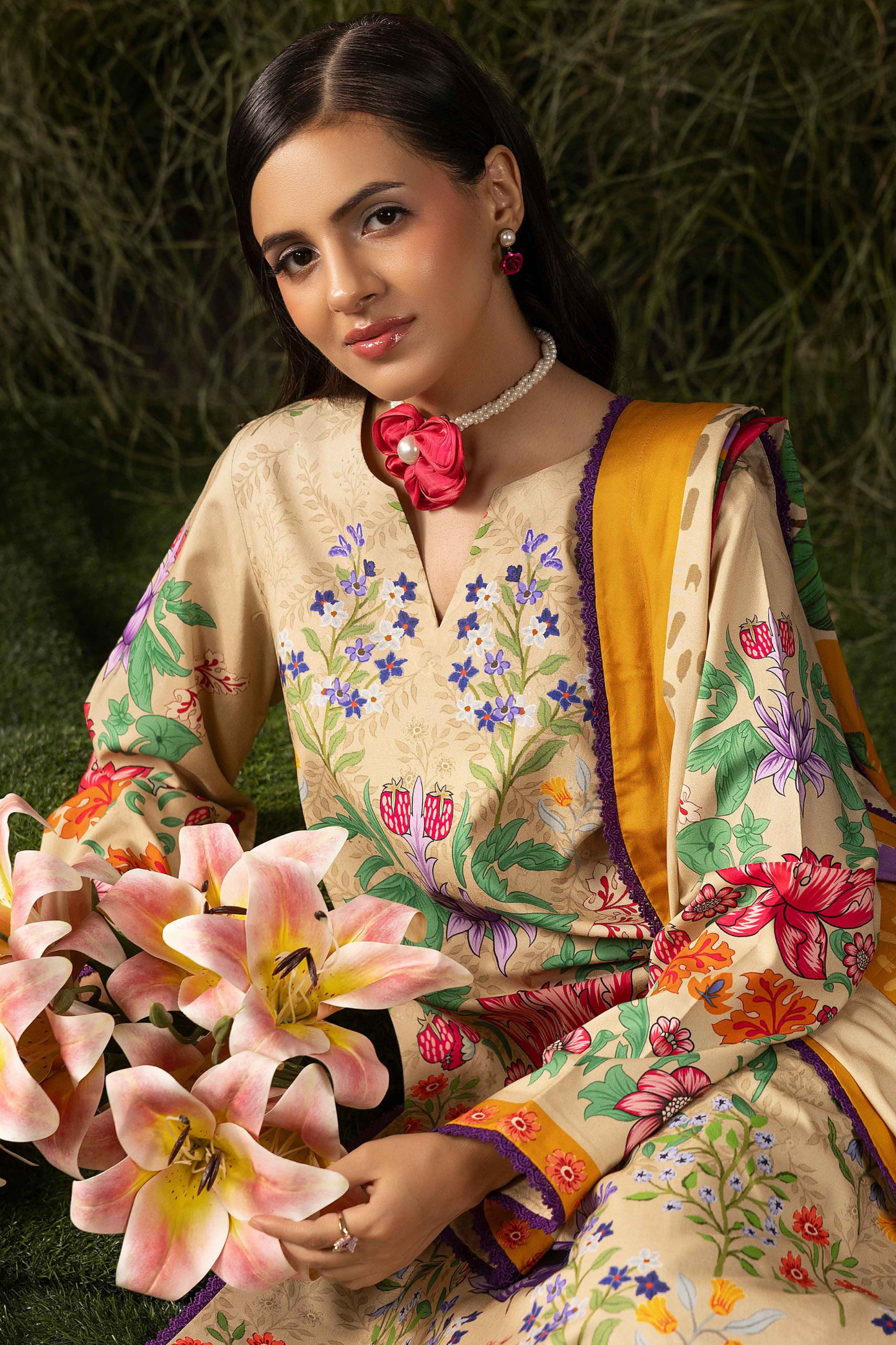 Raiha Luxury Linen 3PC