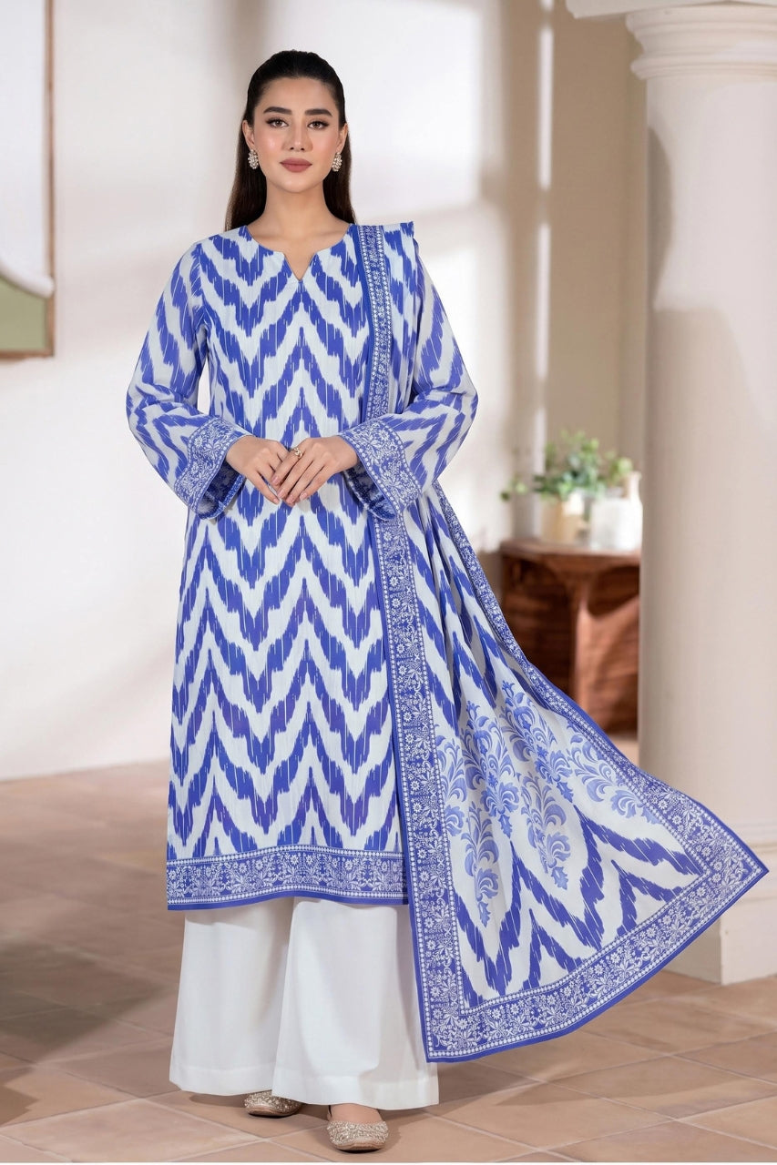 Mashaim Digital Printed Linen 3PC