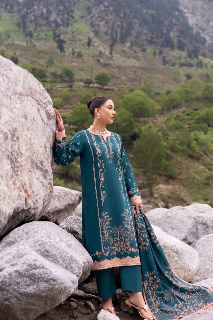 Mirha By Shanaya Digital Printed Marina Leather 3PC