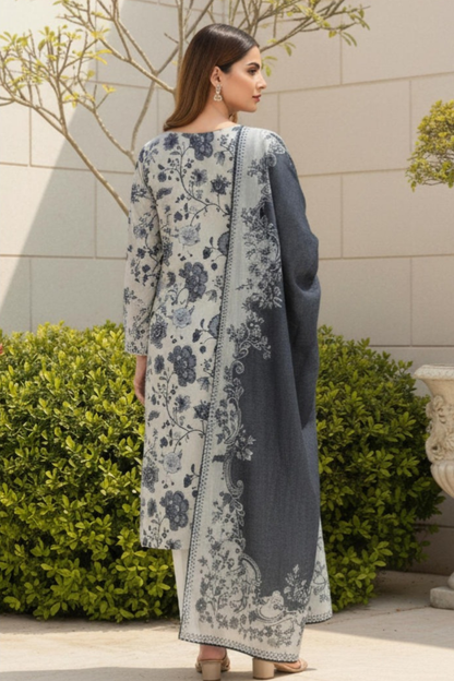 Motifz Premium Printed Khaddar 3PC