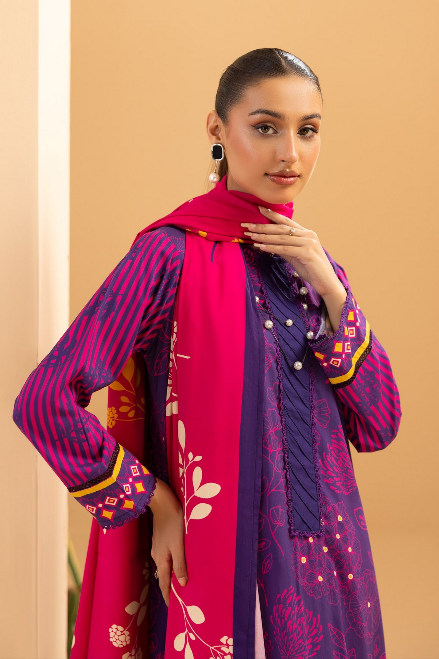 Motifz Premium Printed Linen 3PC