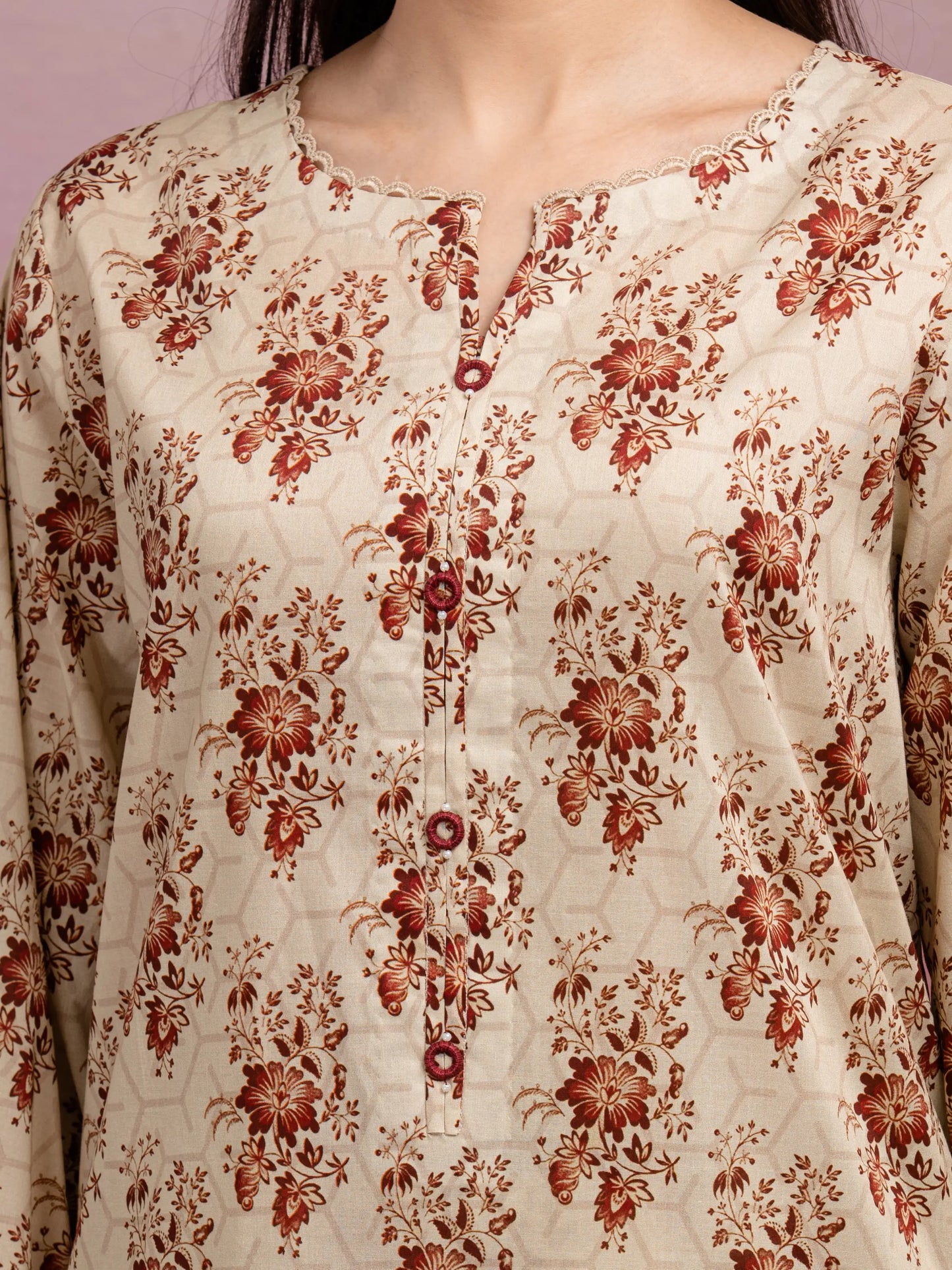 Edenrobe Digital Printed Lawn 3PC