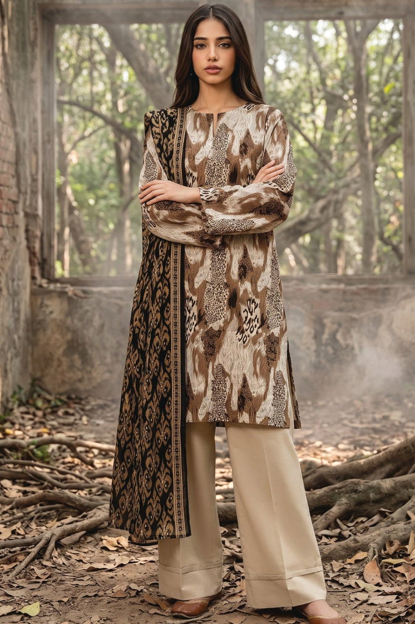 Zesh Digital Printed Khaddar 3PC