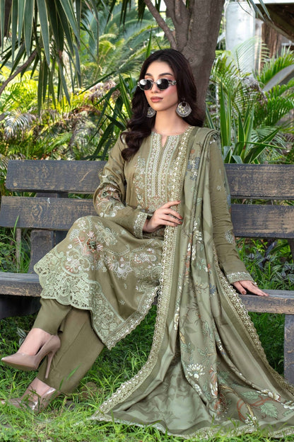 Falak By Feroza Luxury Embroidered Staple 3PC