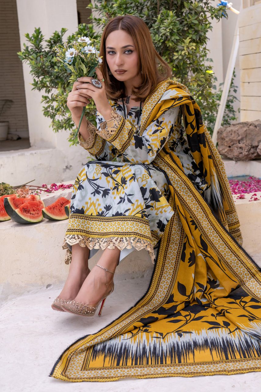 Janan Premium Printed Lawn 3PC