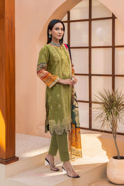 Bahaar By Meeral Premium Digital Printed Lawn 3PC