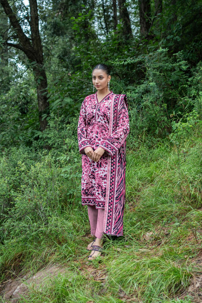 Zesh Airjet Printed Khaddar 3PC