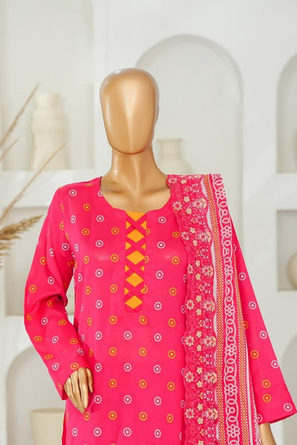 Nishat Laserkari Emb & Printed Lawn 3PC